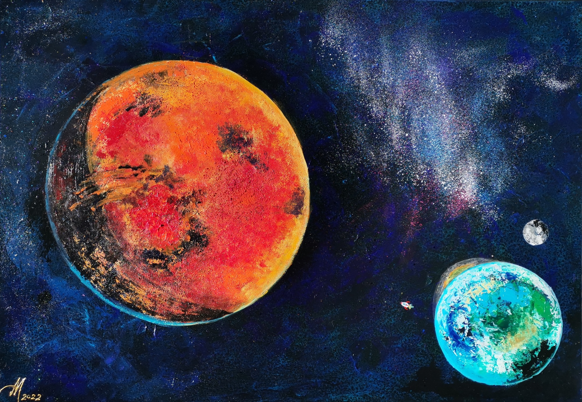 Travel to Mars image