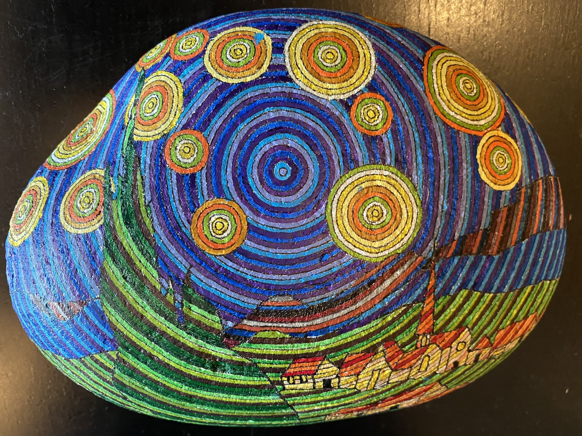 Sterrennacht (naar Van Gogh) image