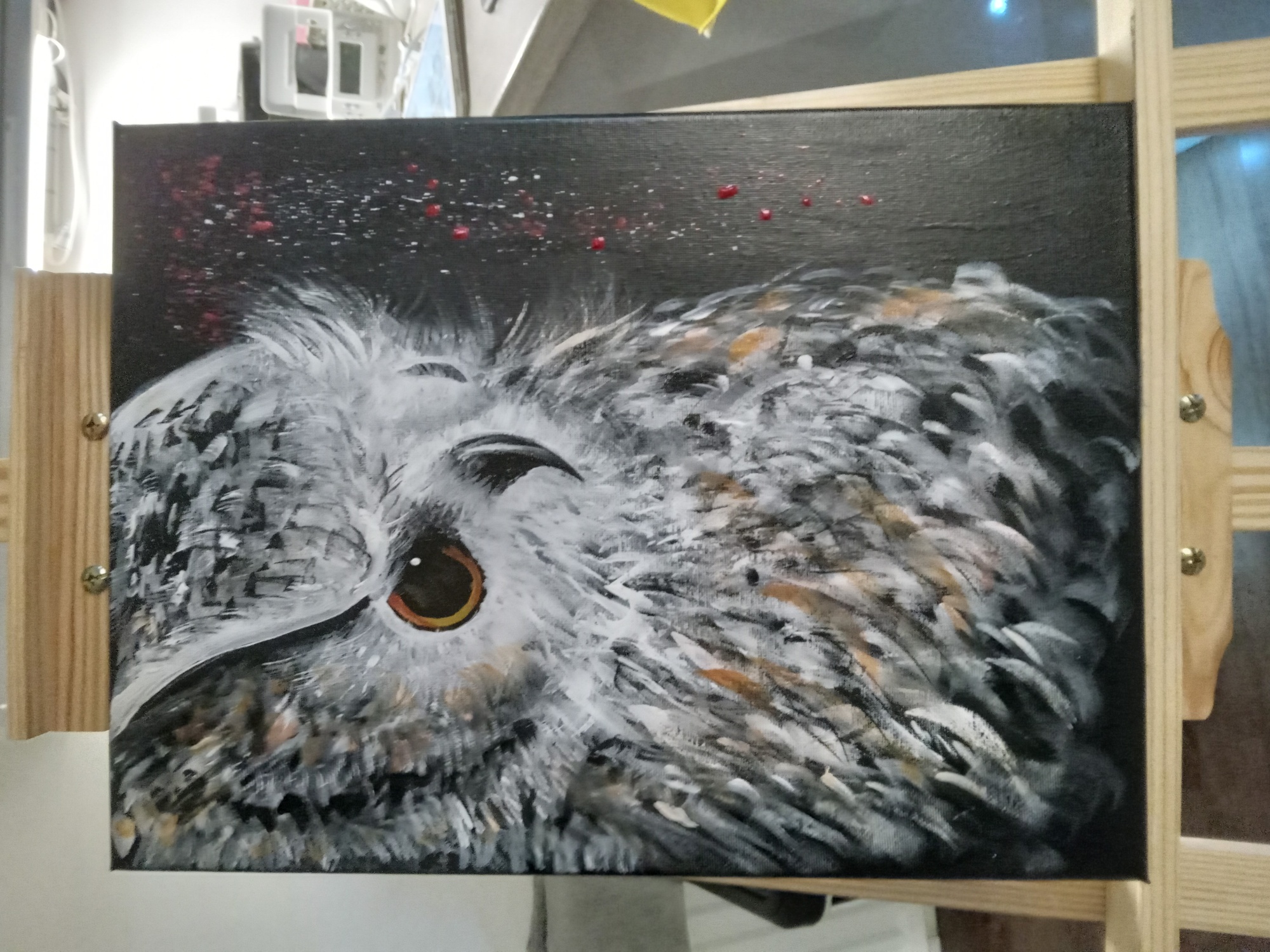 Wise old owl image