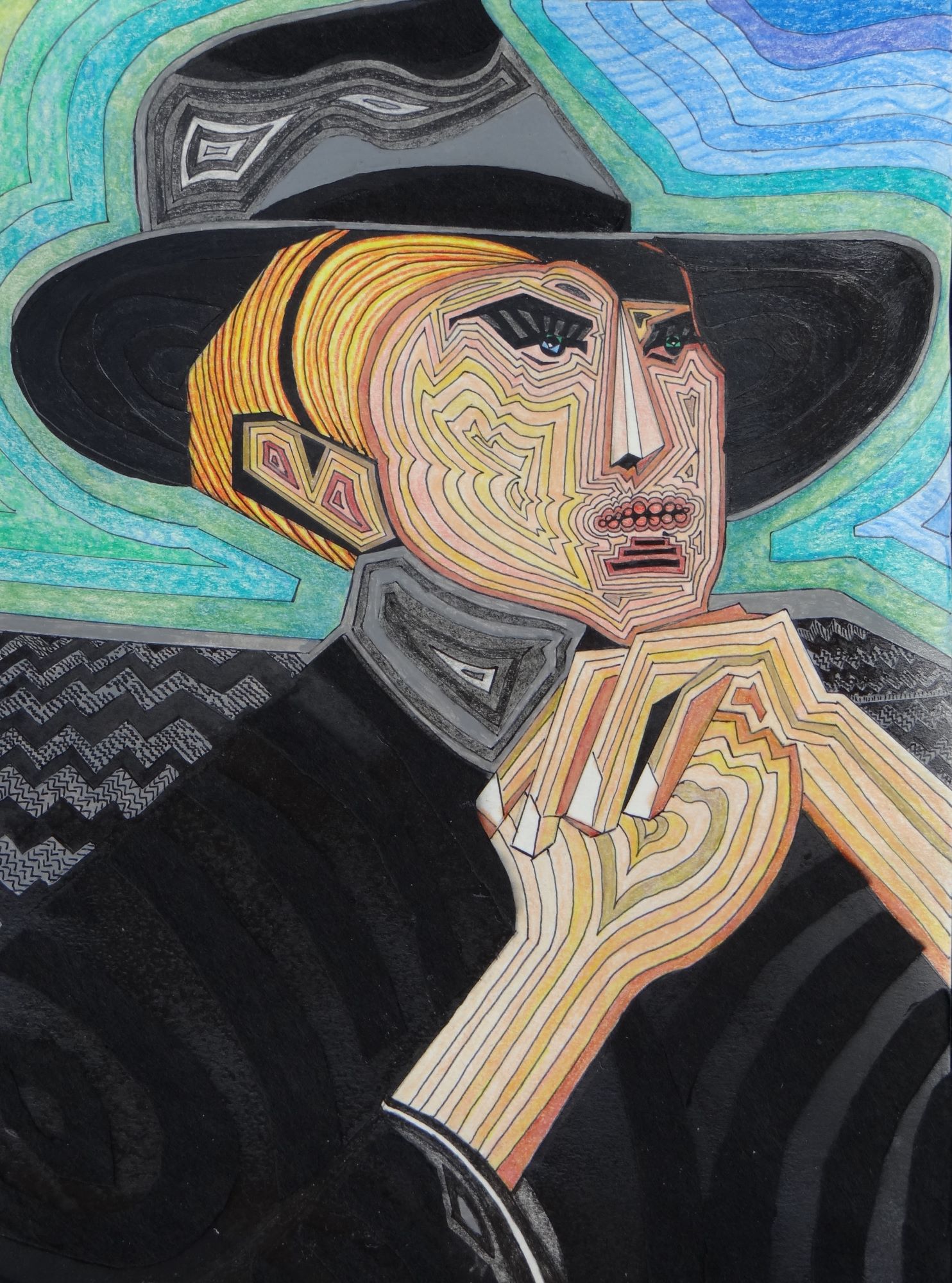 Bowie Hat One SCIDD image