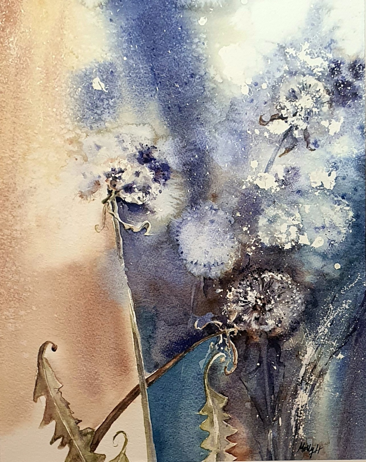 Dandelion explosion image