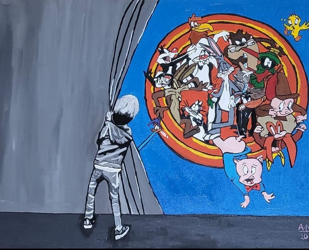 Banksy meets the toons  image