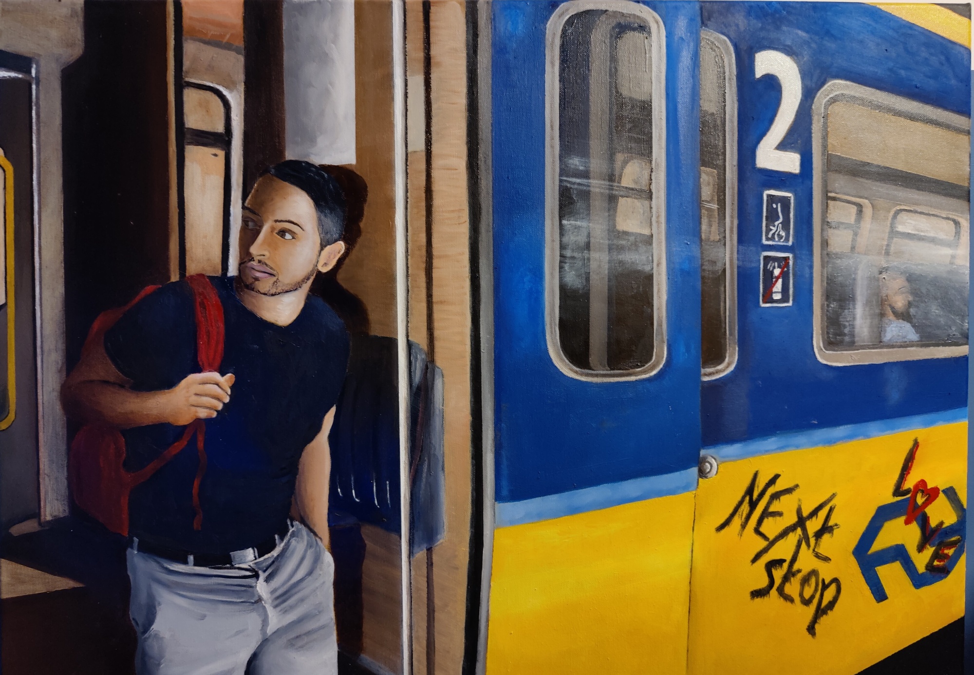 next stop; love image