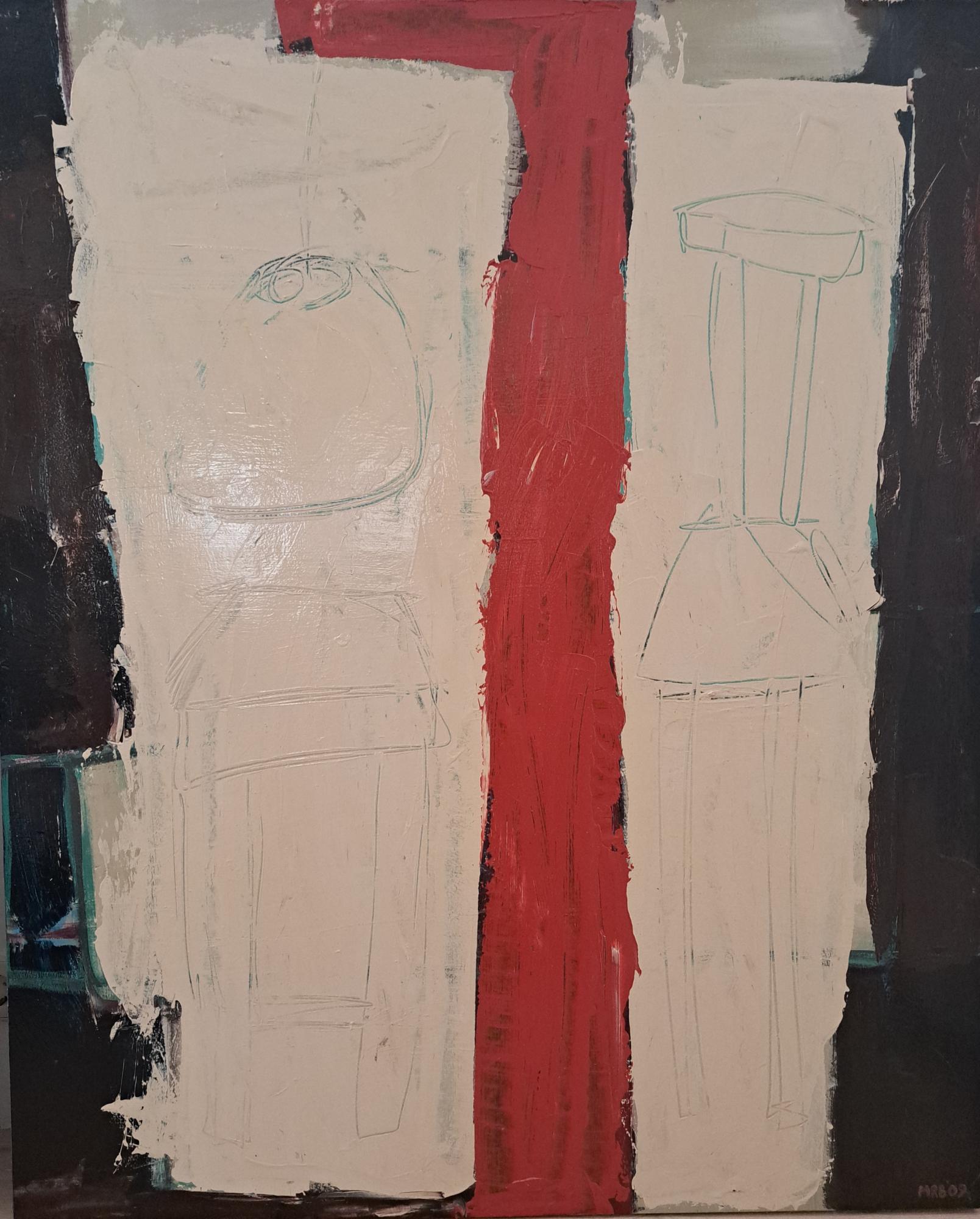 stoelen en lamp image