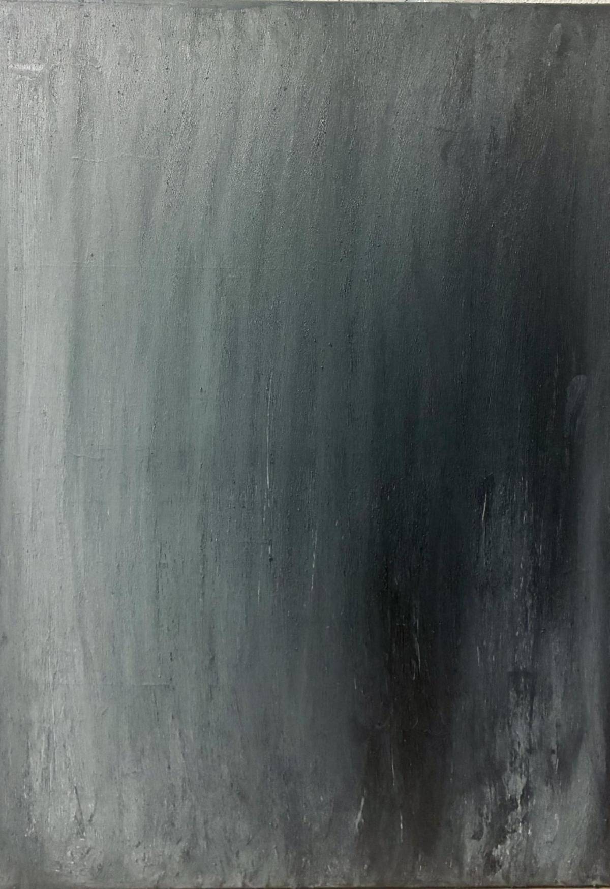 Earth and Oil Paint on Canvas, Grey. Earth and Oil Paint · Oil on canvas · 2026 · 50 × 70 cm image
