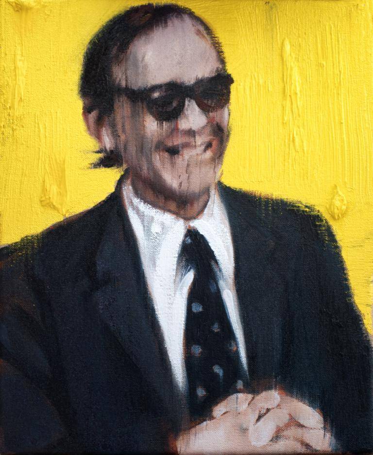 Grinning suit image