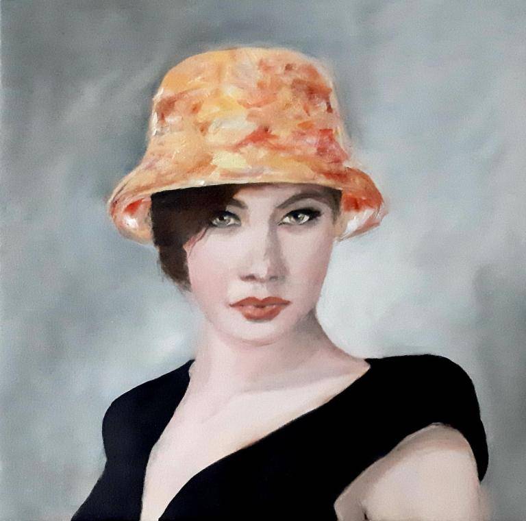Lady with hat Lady with hat image