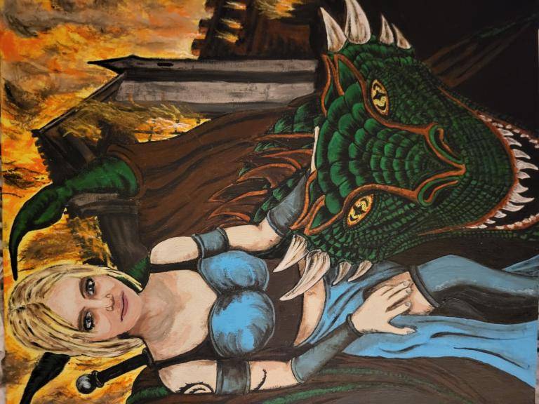 Vengeance of the dragon rider image