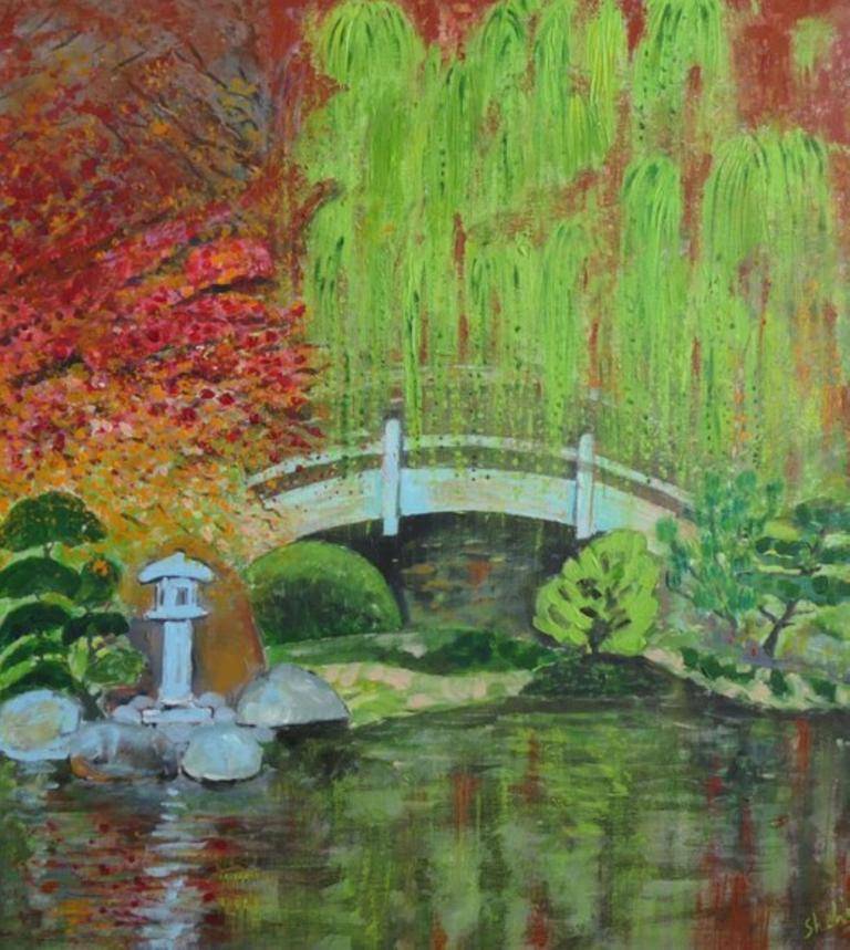 A tranquil Japanese Garden  image