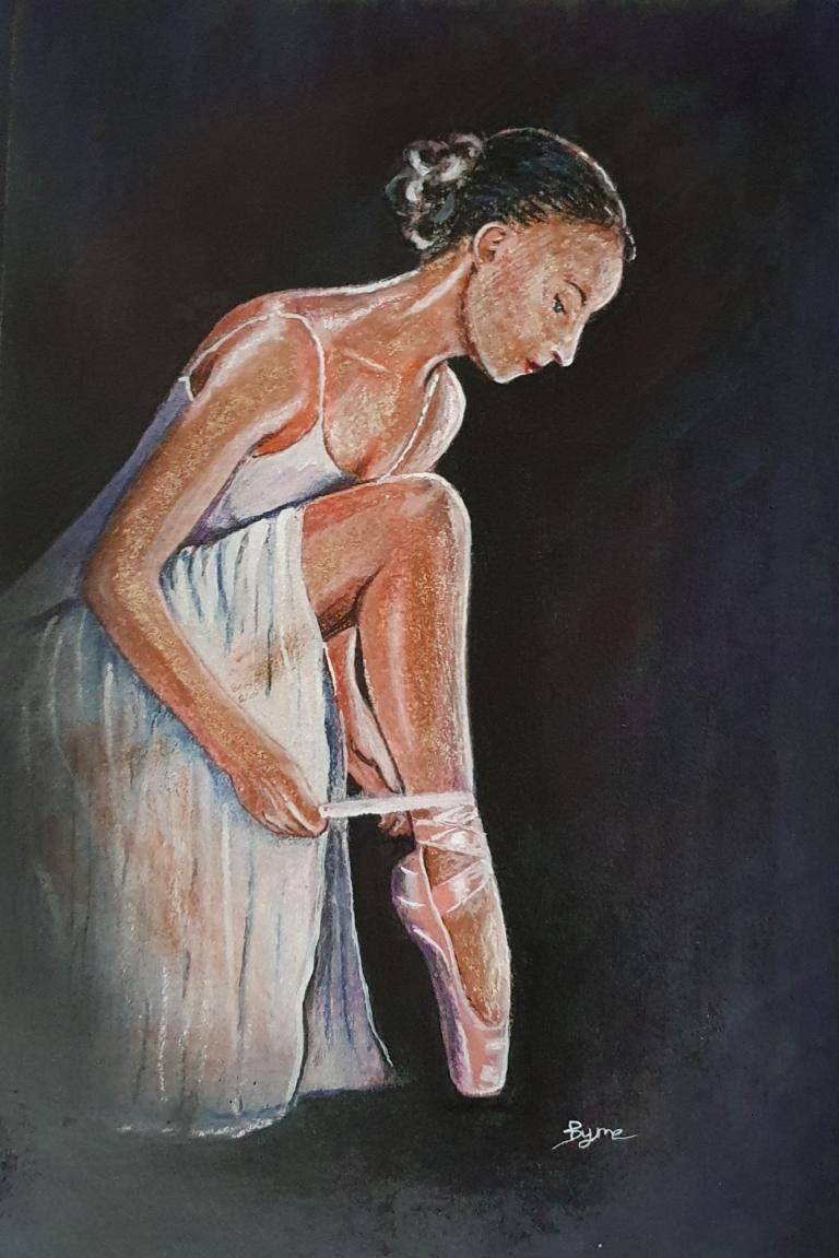 Preparing to dance image