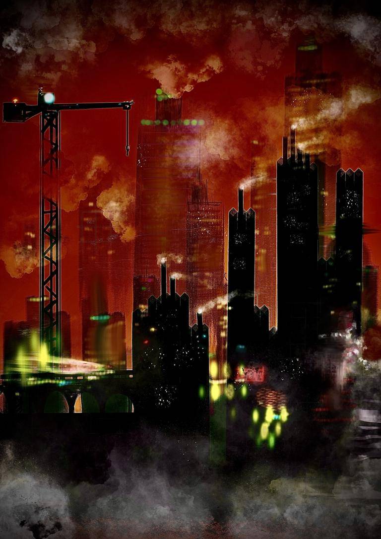 City at Night image