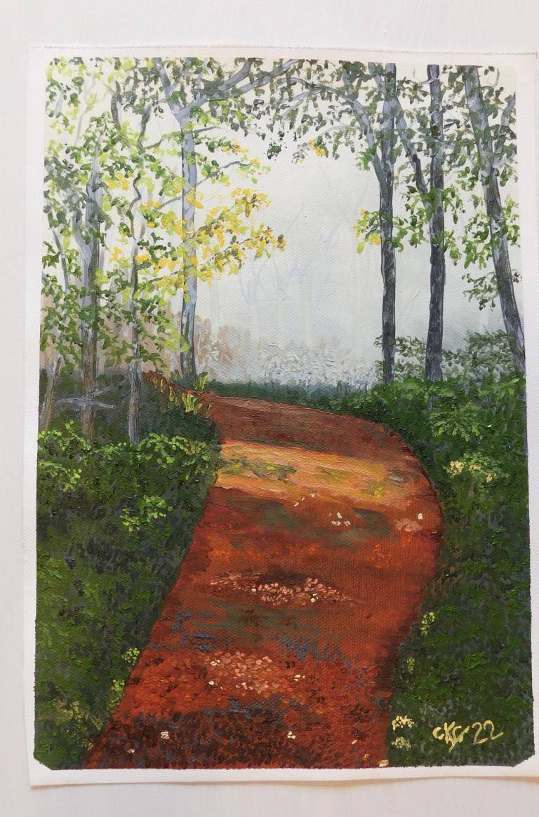Misty Forest Road image