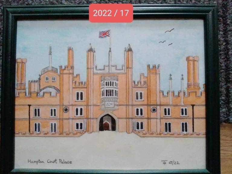 Hampton Court Palace.  image