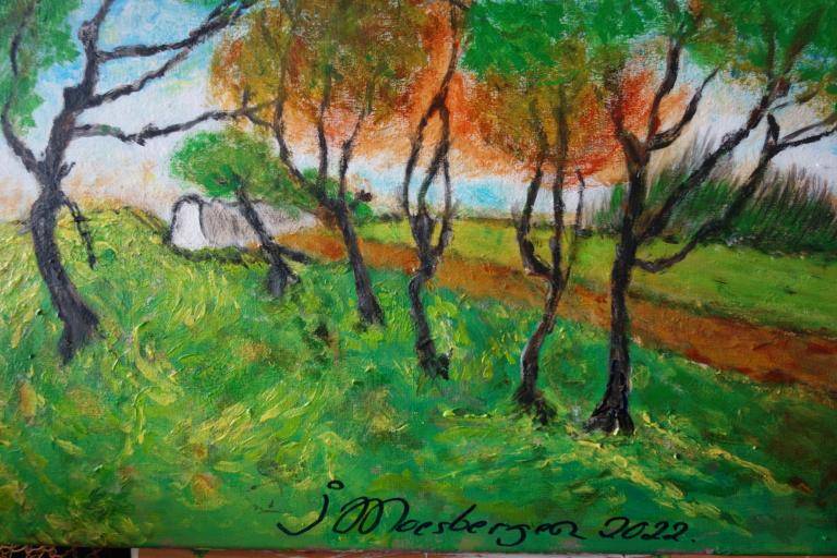 Voorbeeld Van Gogh,landschap image