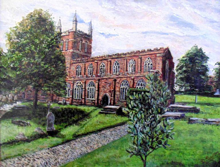 Holy Cross Church,  Crediton,  Devon  image