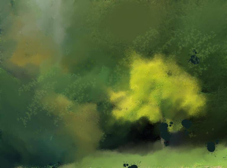 Watercolour sketch:Croome October 2022 image