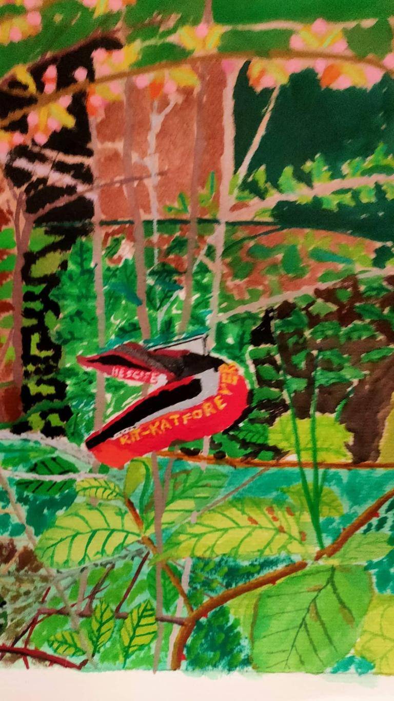Litter Lout Acrylic image