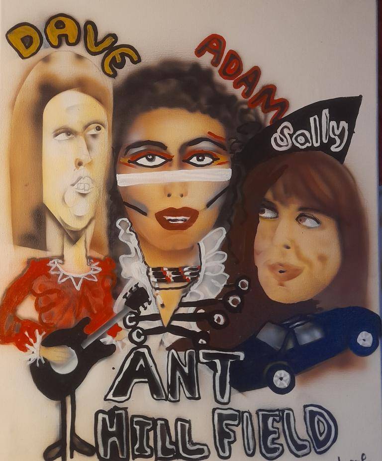 Dave Hill, Adam Ant & Sally Field Band image