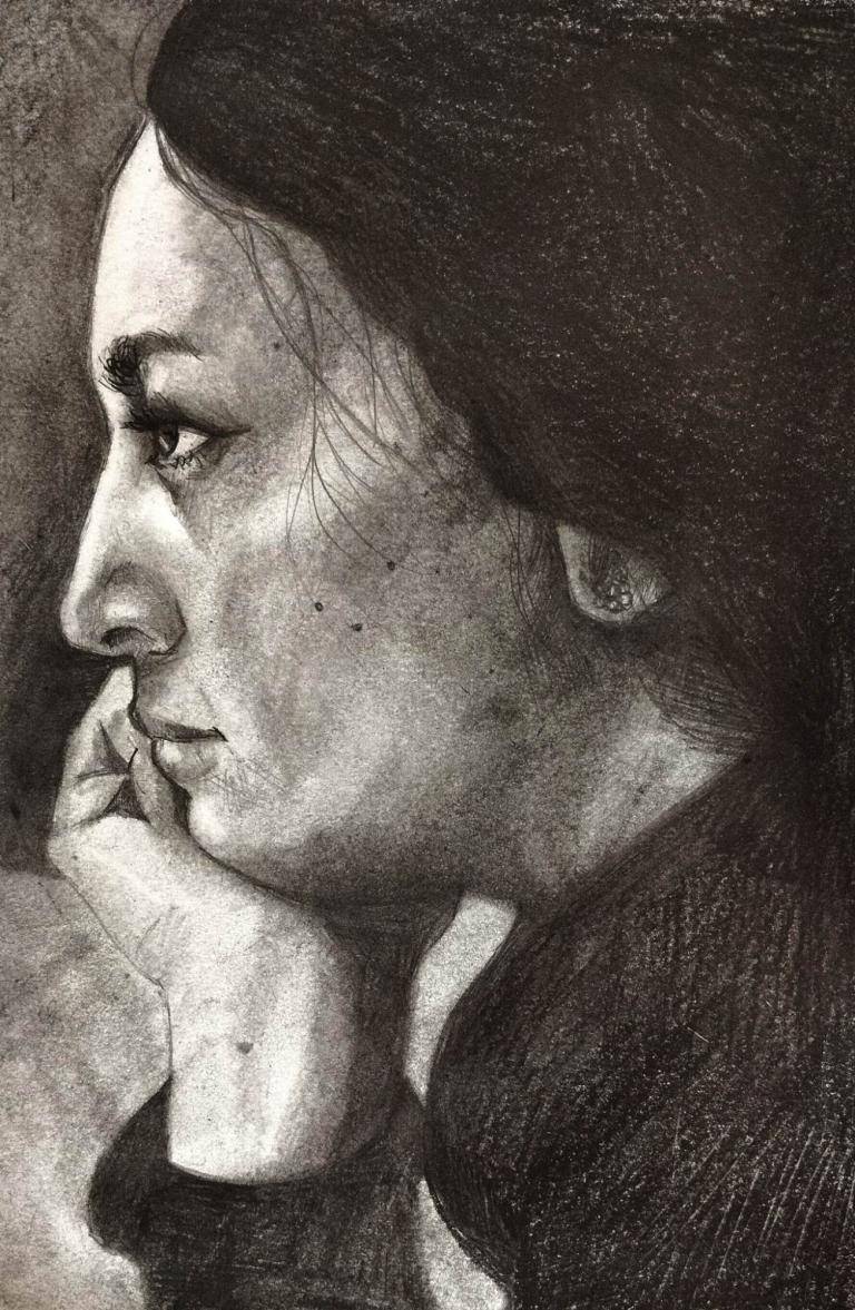 woman thinking image