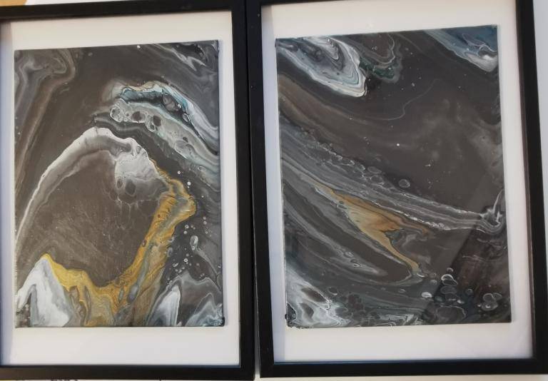 Dark sky couple image