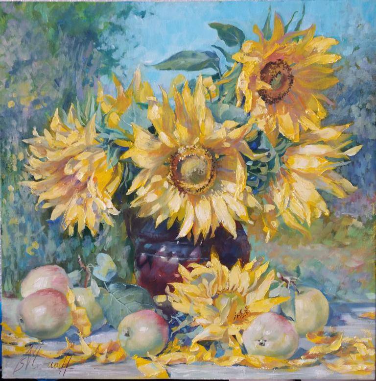 "sunflowers" image