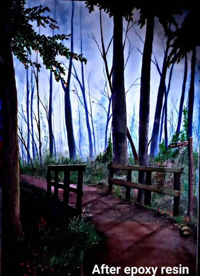 Forest path image