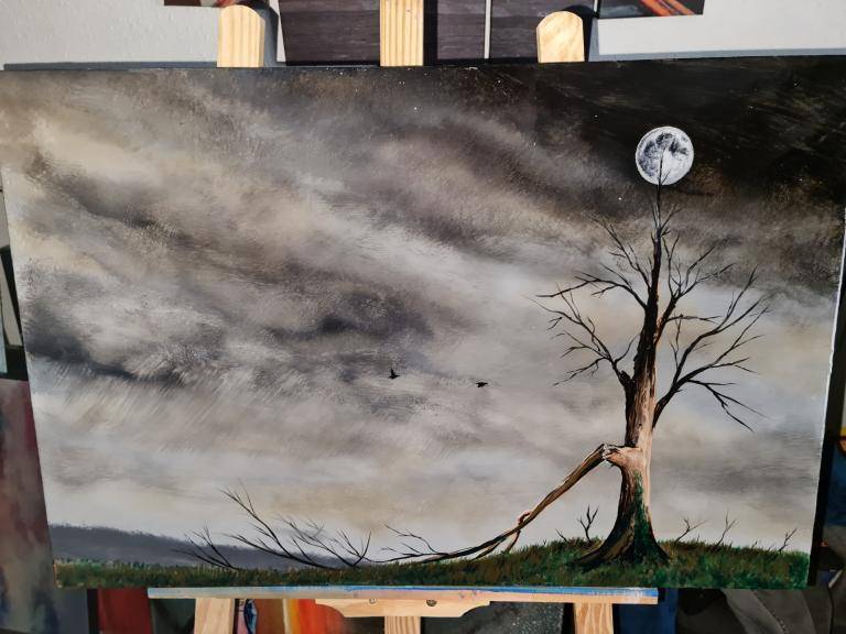 The lightning tree image