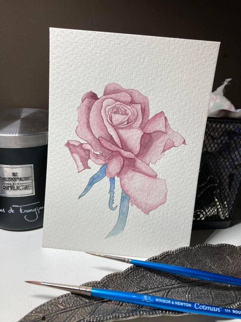 Simple rose image