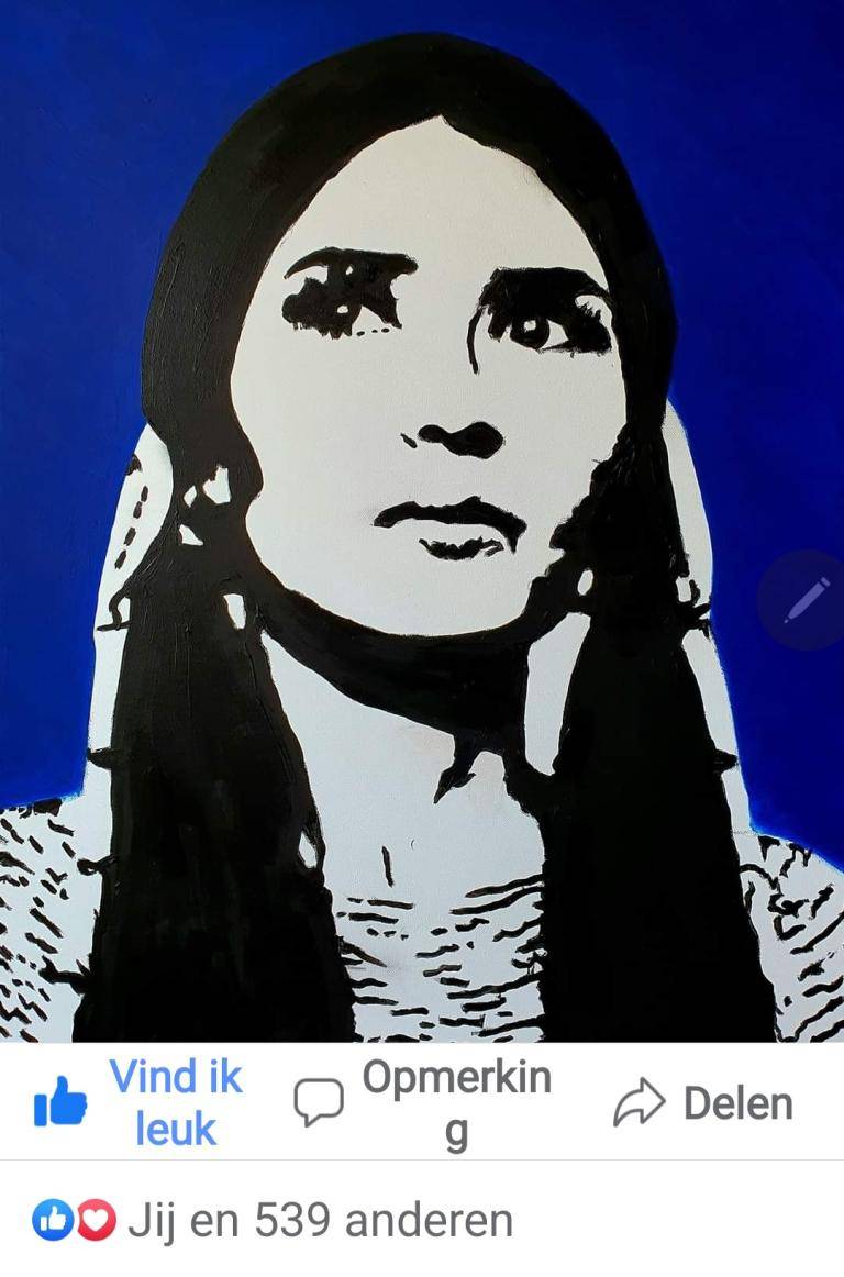 Tribute to Sacheen Littlefeather image