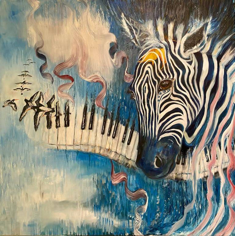 Blue zebra image