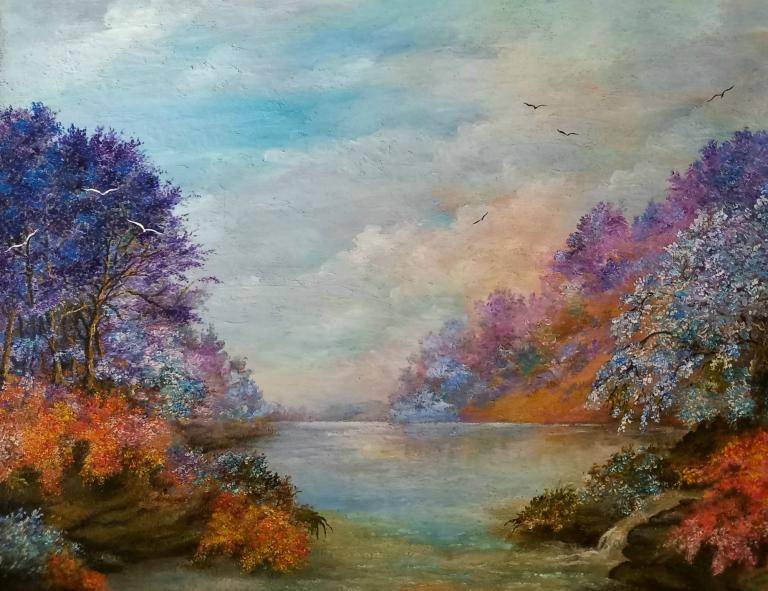 Fantasielandschap Fantasielandschap image