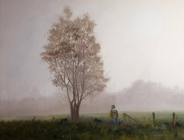 Misty morning image