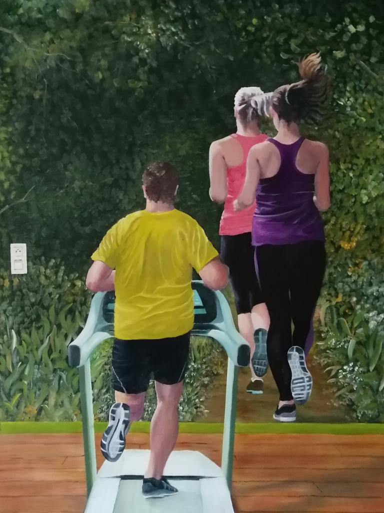 Motivated runner image