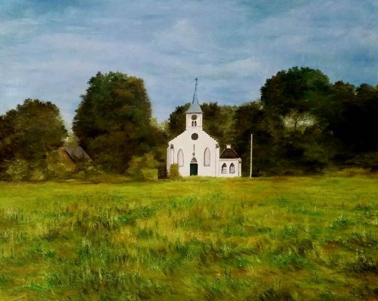 Nederlands landschap image