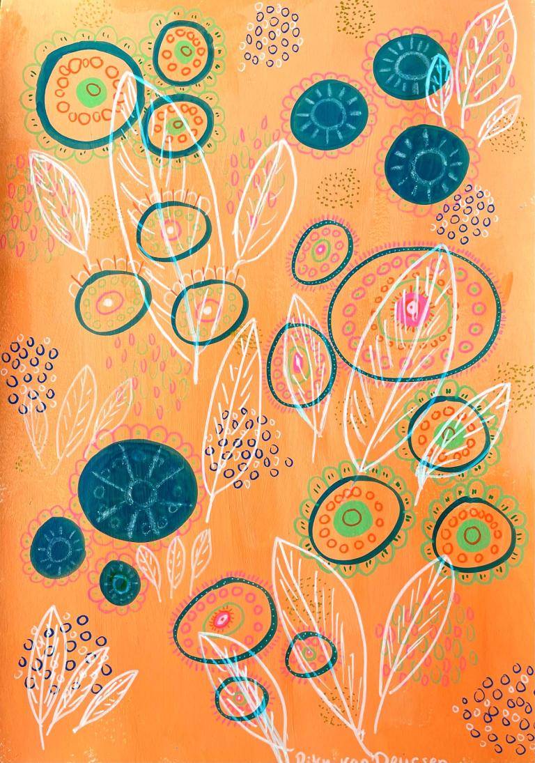 Floral impression image