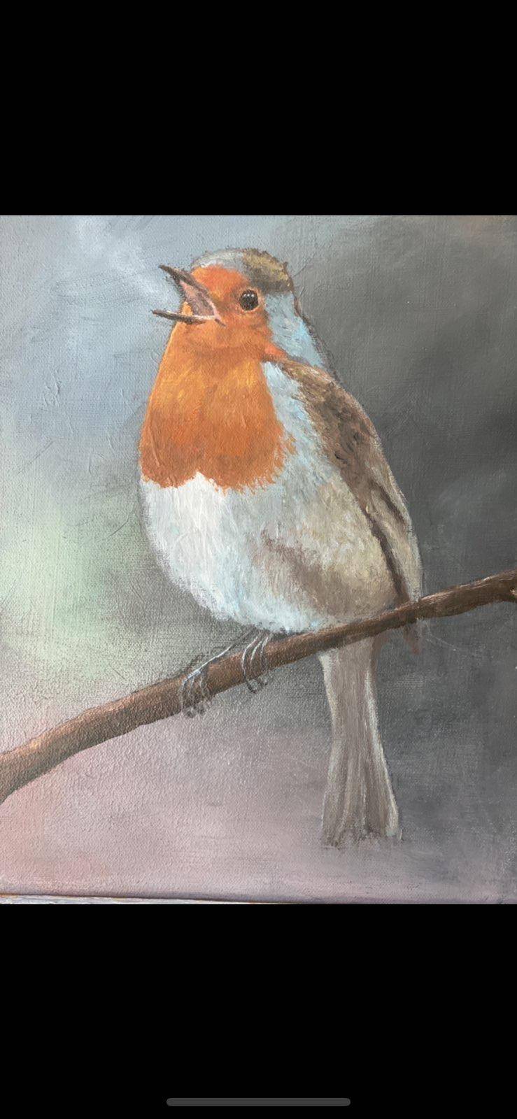 Singing bird image