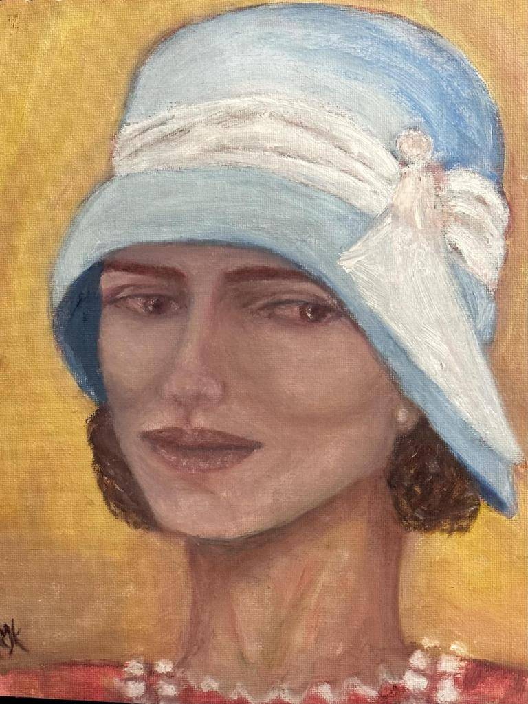 1920s Woman with Hat image