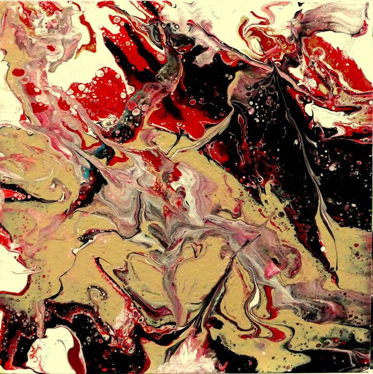 Acrylic pouring 3 image