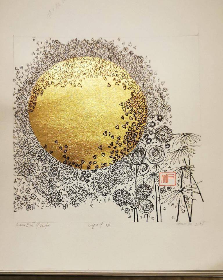 HANA KIN'IRO II (bloem gouden) image