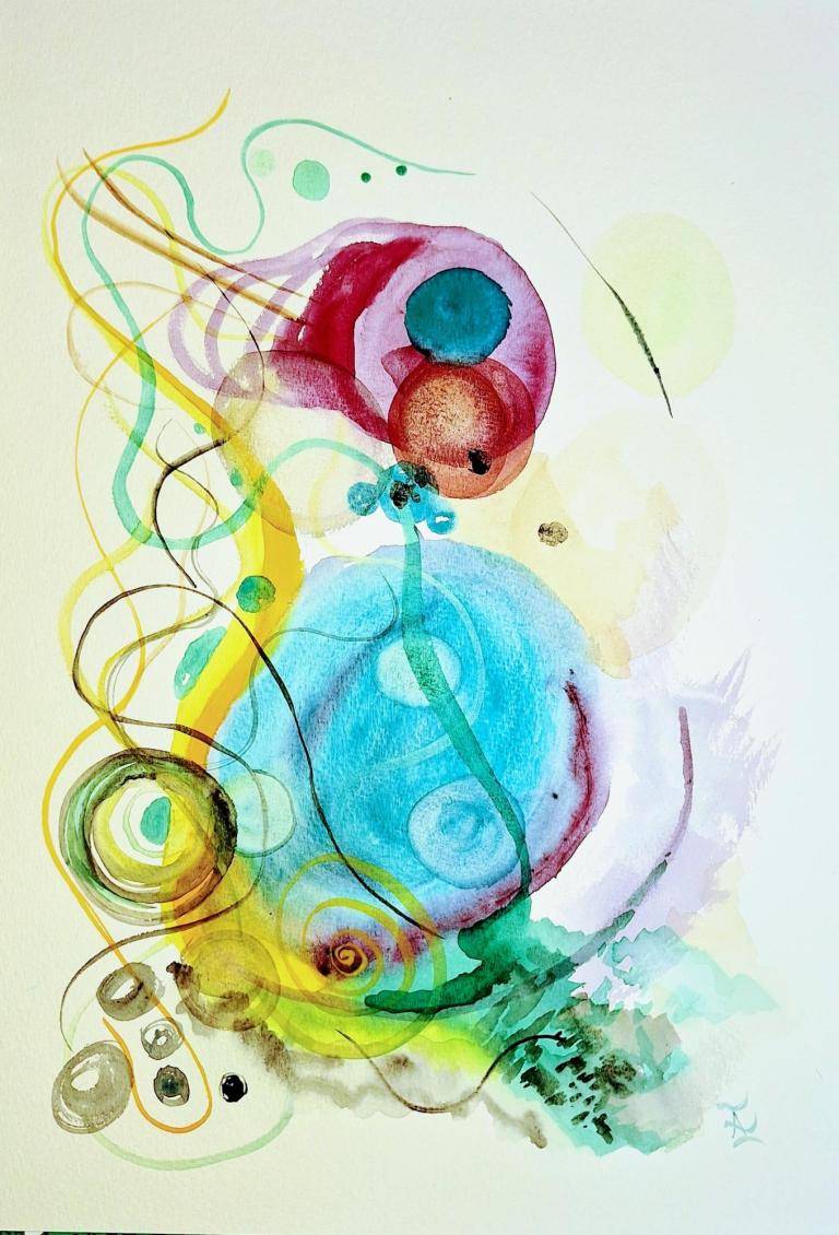 Abstract zonder titel  image