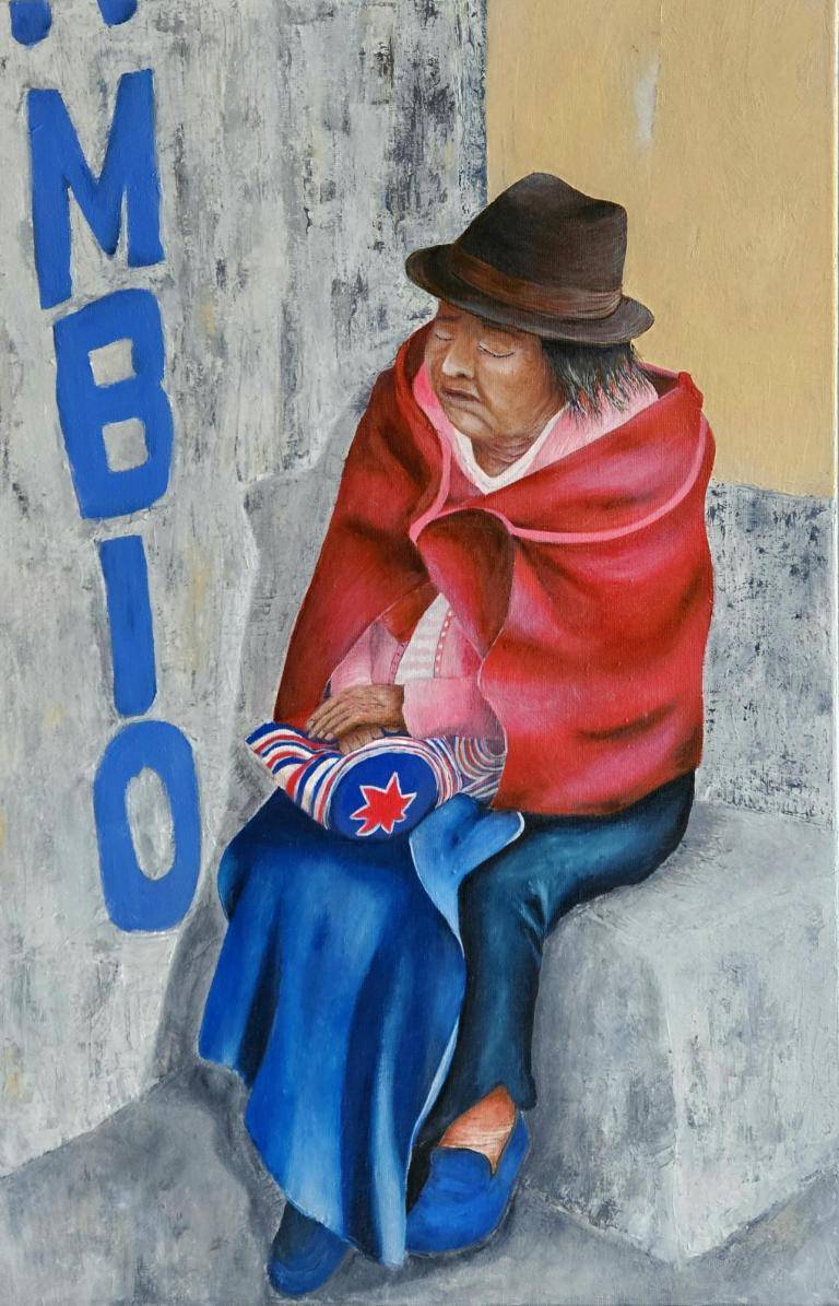 Peruaanse vrouw image