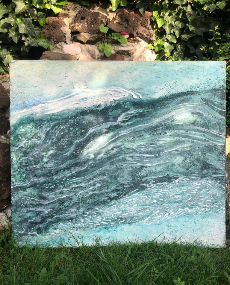 The sea image
