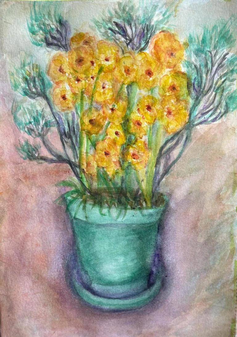 Garden flowers image