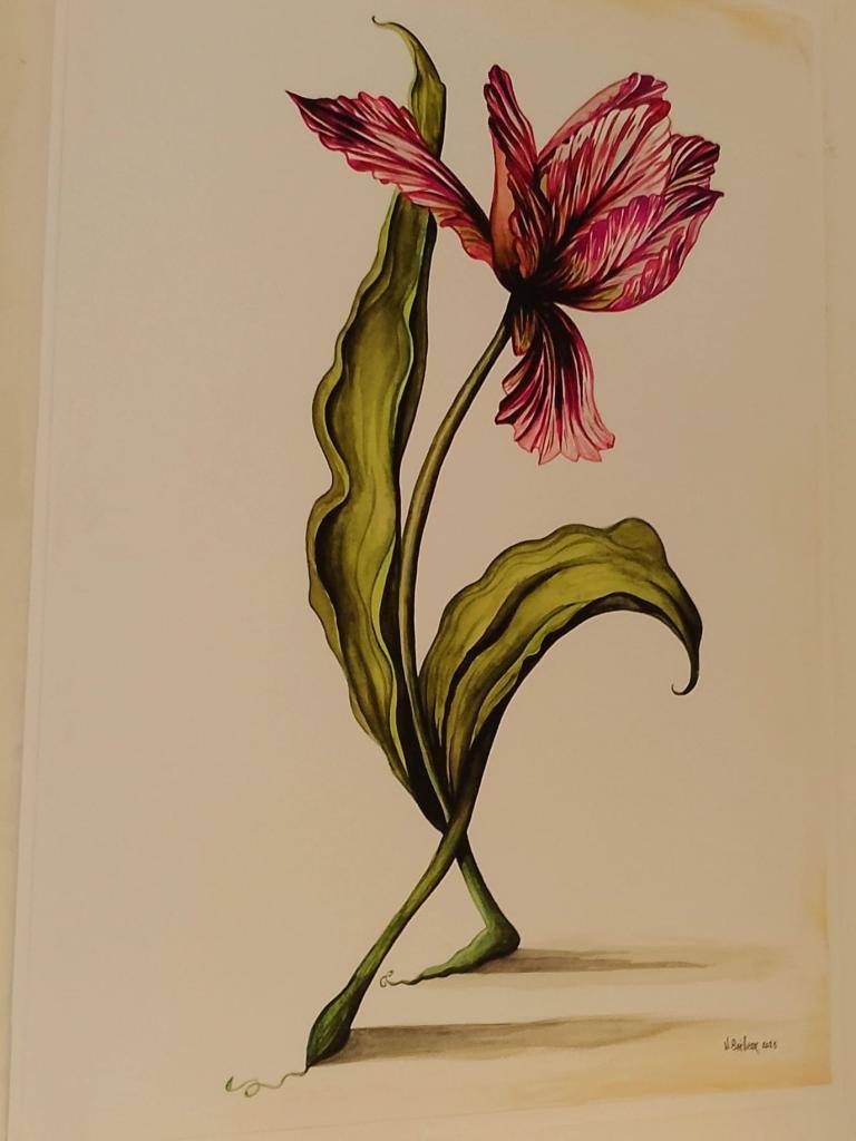 Dancing flowers  image