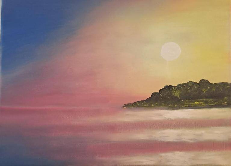 Warm skies  image