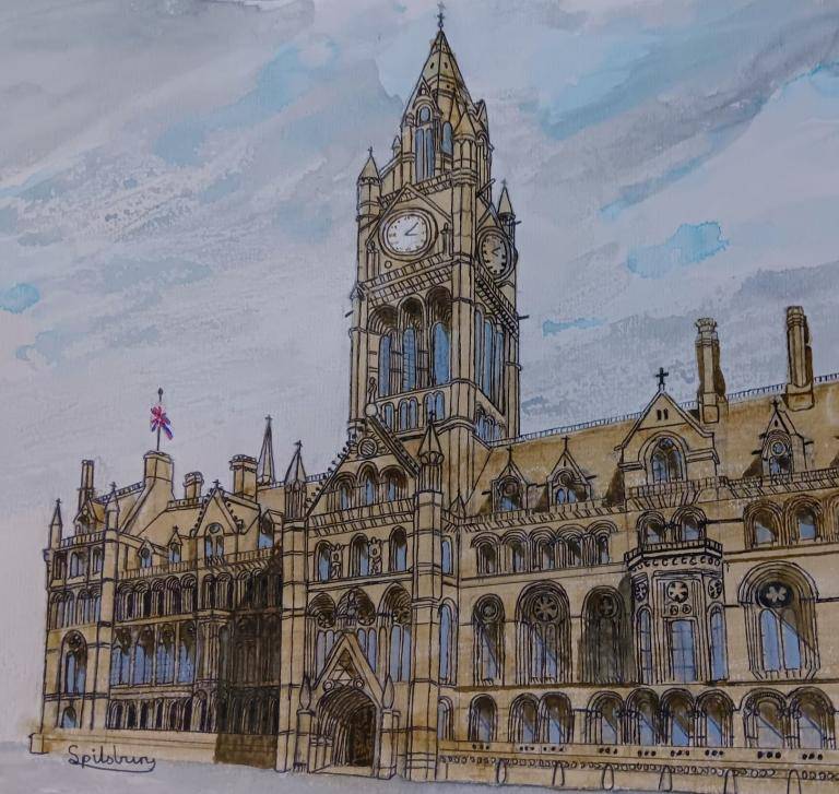 Manchester Town Hall  image