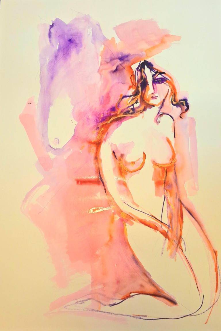 " Vrouw en paard " image